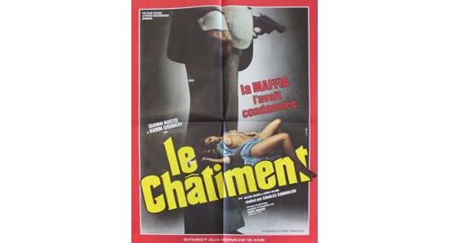 Le Châtiment AFFICHE CINEMA ORIGINALE