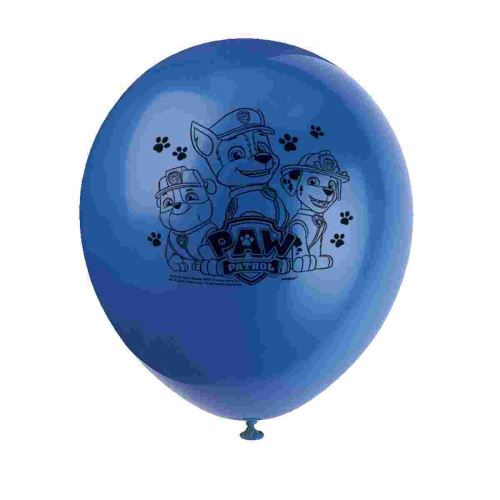 Paw Patrol Party Balloons [8 par paquet]