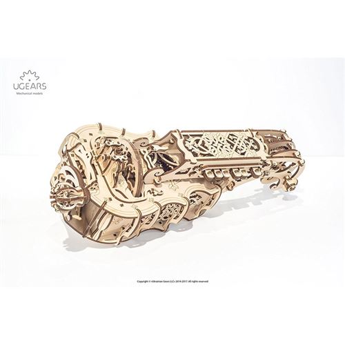 Maquette mécanique - Puzzle 3D - Vielle à roue