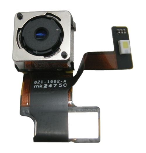 Caméra appareil photo arrière+flash 821-1450-a compatible iphone 5