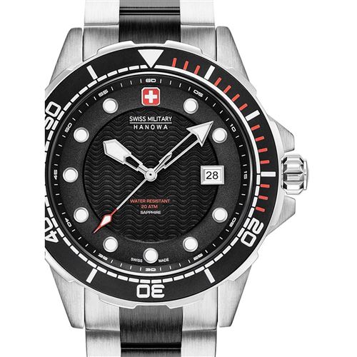 Swiss Military Hanowa Montre Homme 06-5315.33.007 Noir