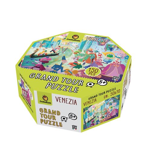 LUDATTICA Puzzle 150 pièces GRAND TOUR PUZZLE VENISE Multicolore