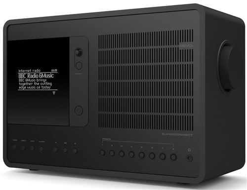 Revo SuperConnect Portable Numérique Noir Radio Portable - Radios Portables (Portable, Numérique, Dab,Dab+,FM, 15 W, 8,89 cm (3.5\