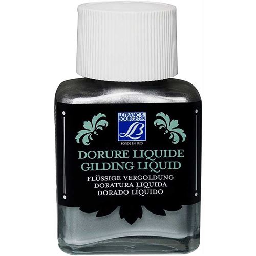 Flacon Dorure Liquide 75ml Argent - Lefranc&Bourgeois
