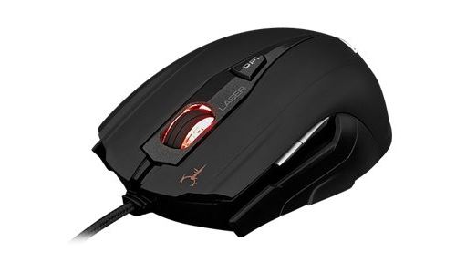 Gamdias HADES GMS7011 - Souris - droitiers et gauchers - laser - 8 boutons - filaire - USB