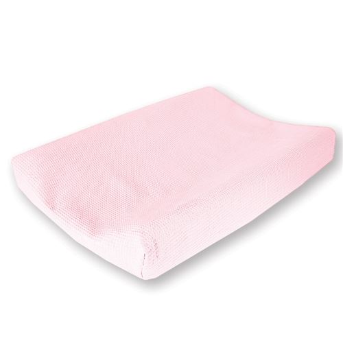 Cottonbaby housse de matelas à langer Wafel48 x 72 cm rose