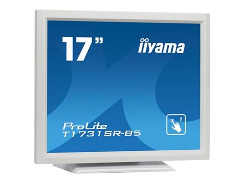 Ecran de PC tactile Iiyama prolite t1731sr-w5 17 1280 x 1024 une seule pression blanc