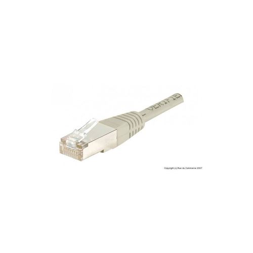 Cable RJ45 Mâle / RJ45 Mâle, Cat.5E, Blindé, 2M00