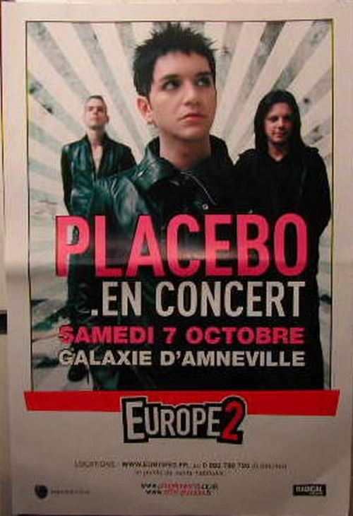 PLACEBO - 80x120 cm - AFFICHE / POSTER