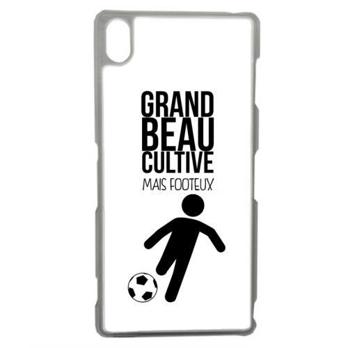 Coque transparente sony z3 grand beau cultiv mais footeux 2