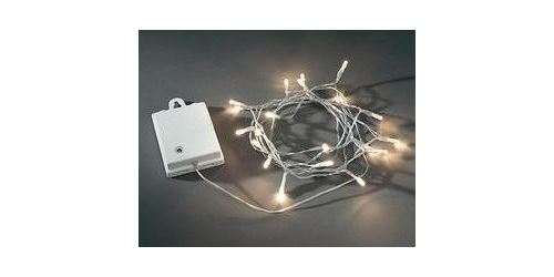 Micro guirlande lumineuse pour l'extérieur Konstsmide 3722-103 Ampoule LED blanc chaud 1 pc(s)