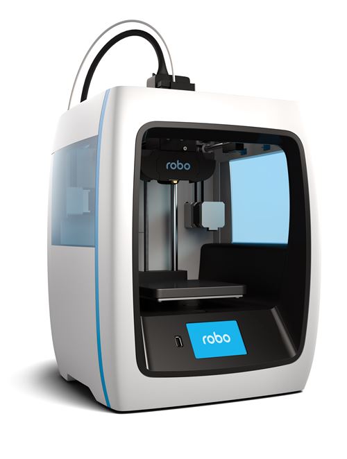 Imprimante 3D Robo C2 compacte et connectée