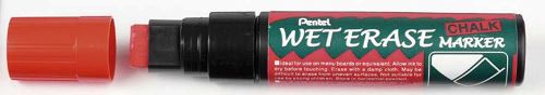 Pentel Weterase Lot de 12 Marqueurs pour Vitre Encre Rouge