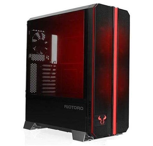 Riotoro Prism RGB Étui de Gaming avec fenêtre en Verre trempé CR1288TG Full Tower ETX