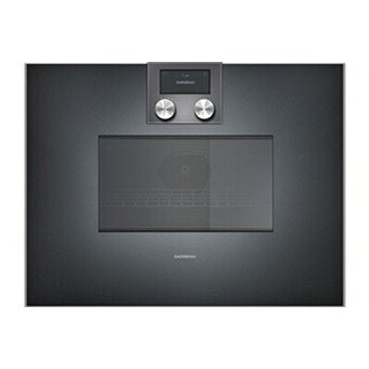 BM450100 - Série 400, Four intégrable compact avec fonction micro-ondes, 60 x 45 cm, Gris