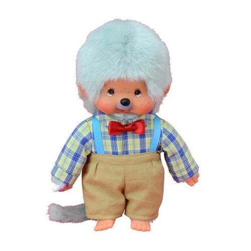 Bandai- MONCHHICHI - Peluche 20 cm Papi