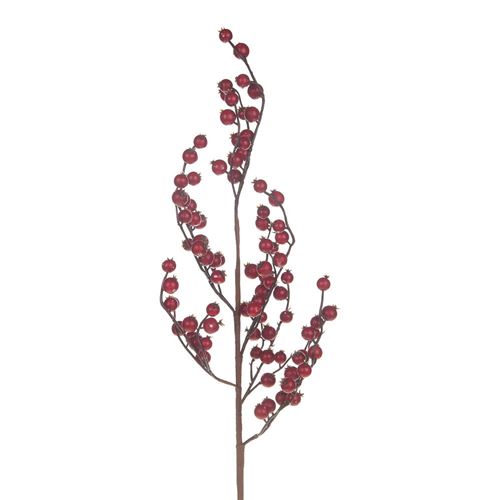 Branche Art Baies Rouges, 80cm