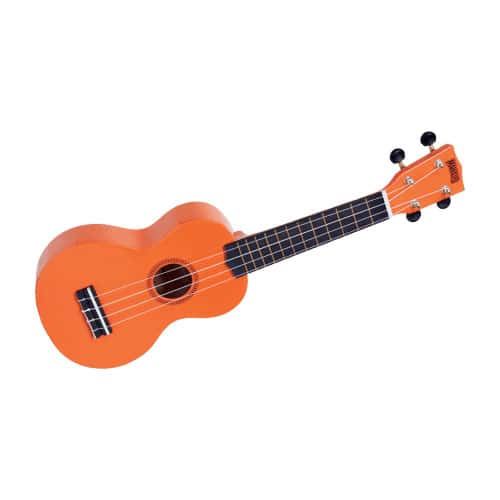 Mahalo Rainbow MR1-OR - Ukulele Soprano orange brillant + housse