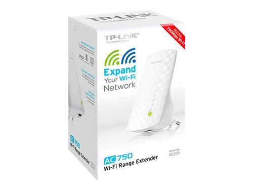 TP-Link RE200 - Répéteur Wifi AC750 - Répéteur Wi-Fi TP-LINK sur