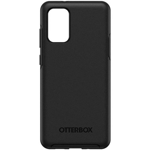 OtterBox Symmetry Series - Achterzijde behuizing voor mobiele telefoon - polycarbonaat, synthetisch rubber - zwart - voor Samsung Galaxy S20+, S20+ 5G