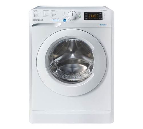 Indesit Innex Bwe 71452X W Fr N - Machine À Laver - Largeur : 59.5 Cm - Profondeur : 54 Cm - Hauteur : 85 Cm - Chargement Frontal - 52 Litres - 7 Kg - 1351 Tours/Min - Blanc