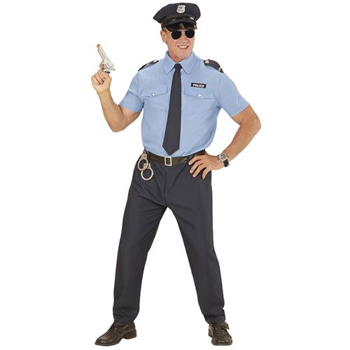 Déguisement Agent De Police Homme Xxl Multicolore 04039 Widmann XXL - Coloris : Multicolore04039 Widmann