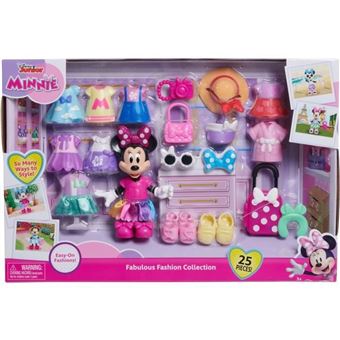 Coffret poupée -  MINNIE MOUSE - Coffret Fashion - Poupée Minnie 15 cm, 25 pieces de mode et accessoires - 1