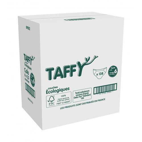 Culottes d'apprentissage écologiques Taffy Taille 6 - 16/30 Kg