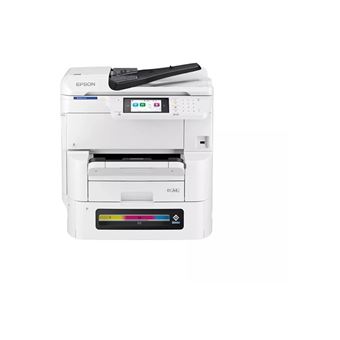 Epson WorkForce Pro EM-C8100RDWF - Imprimante multifonctions - couleur - jet d'encre - A3 (support) - jusqu'à 22 ppm (copie) - jusqu'à 25 ppm (impression) - 335 feuilles - 33.6 Kbits/s - USB 2.0, Gigabit LAN, Wi-Fi(ac) - 1