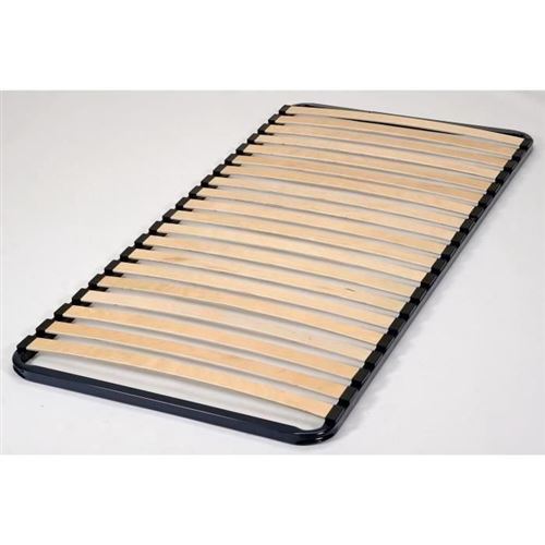 Sommier 90 x 190 - Acier bleu nuit - FINLANDEK Loysa