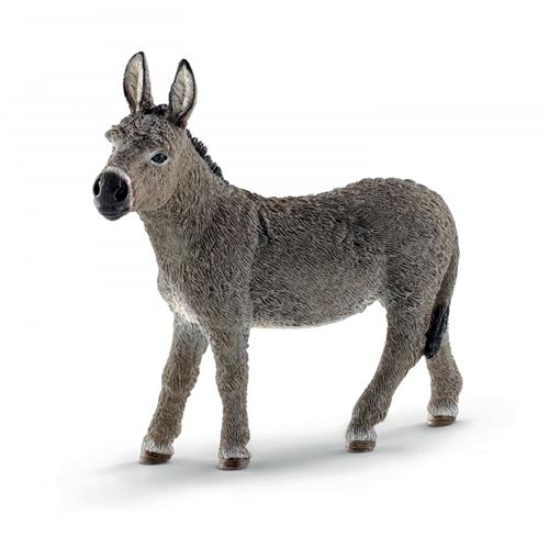 Joom Core Japan Schleich Farm World Âne Âges Animal De Ferme Réaliste Jouet 13772 Figurine, 3+, Grise - Image 4