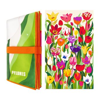 Serviette microfibre - Body DS XL Tulipes - Pylones - 1