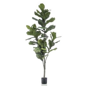 Emerald Ficus lyrata artificiel 160 cm - 1