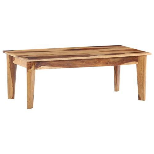 vidaXL Table basse 110x60x40 cm Bois de Sesham massif