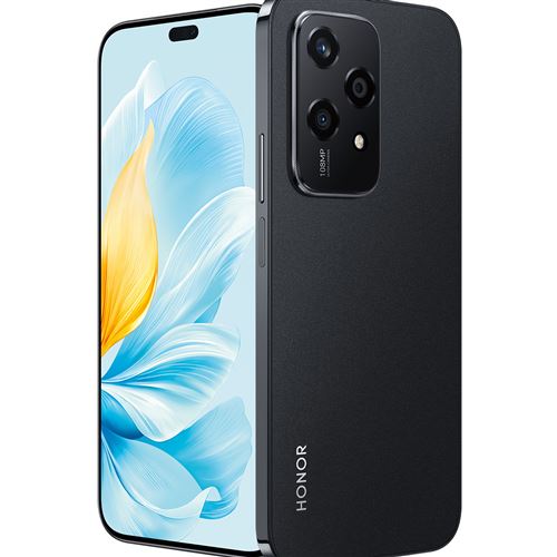 Vodafone Honor 200 Lite 5G 17 cm (6.7") Double SIM Android 14 USB Type-C 8 Go 256 Go 4500 mAh Noir