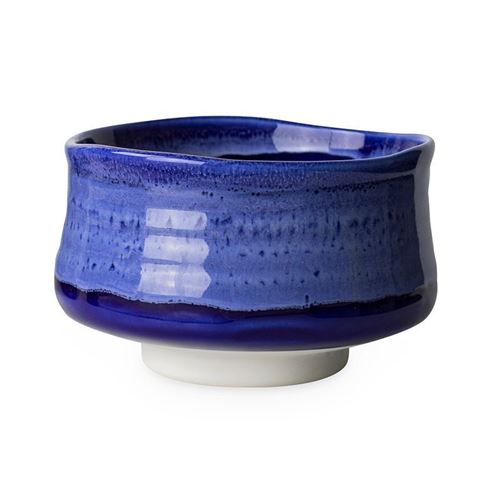 Th&eacute;s Bios du Monde - Bol de c&eacute;r&eacute;monie japonais Chawan - Bleu