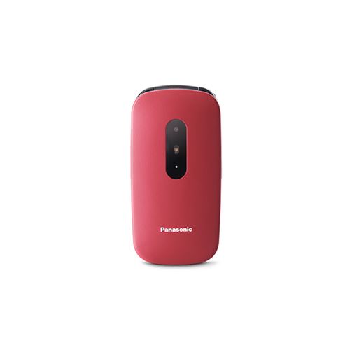 Panasonic KX-TU446EXR 6,1 cm (2.4 ) 110 g Rouge Téléphone pour seniors