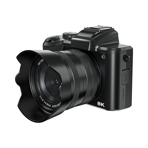 GENERIQUE Cam&eacute;ra Vlog 8K WiFi - Appareil Photo Double Capteur Sony - &Eacute;cran 32 pouces - 86MP - 4K/30fps - avec Micro Int&eacute;gr&eacute;