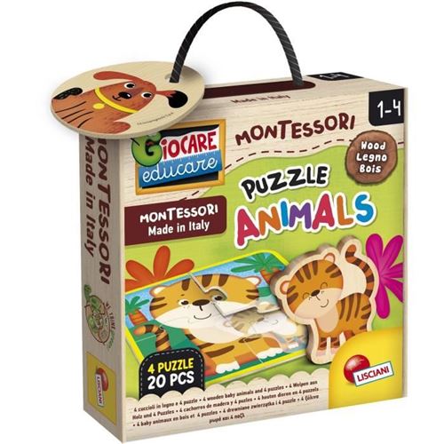 Non Communiqué Jeu Tactile D'associations - Lisciani - Mamans Et Bébés Animaux
