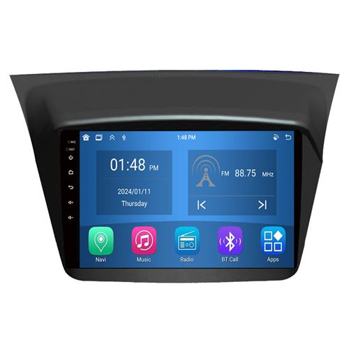 Autoradio RoverOne® Bluetooth CarPlay Android Auto Navigation 4Go RAM 64Go ROM pour Mitsubishi Pajero Sport 2 L200 Triton 2008-2016