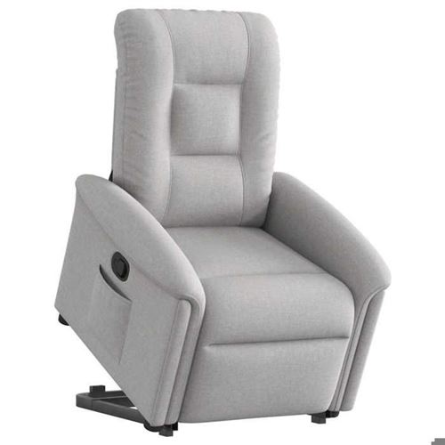 Non Communiqué Gris Vidaxl Fauteuil De Relaxation Inclinable Tissu Wolk