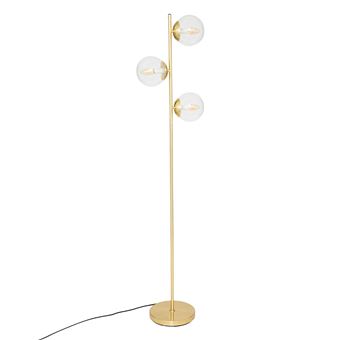 ATMOSPHERA Créateur d'intérieur - Lampe à Poser en Bois Patine 54cm Gris pas cher
