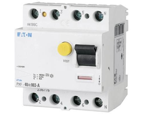 Eaton - Disjoncteur différentiel PXF-40/4/03-A - 4 pôles - 40 A - 0,3 A - Image 2