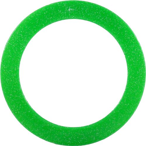 Anneau de jonglage - Mister Babache - 32 cm - Glitter Vert primaire