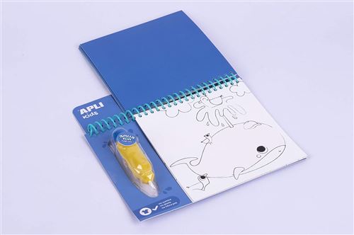KIT PEINTURE 4 Livre de coloriage magique à l'eau pour Enfants, jouets