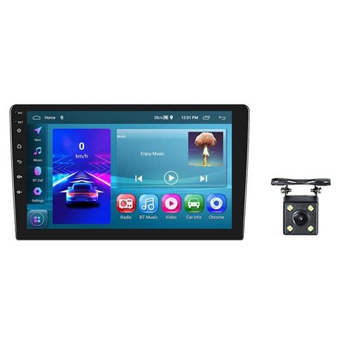 Autoradio Écran Tactile 10 Pouces Android CarPlay GPS Caméra HD YONIS