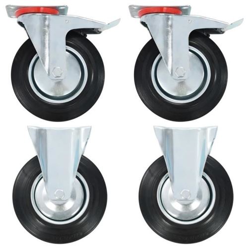 Vidaxl Roulettes 200 Mm - Image 2