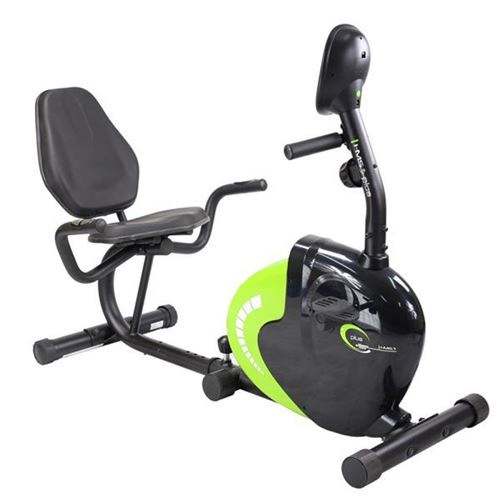 HMS R9259 Plus Vélo d'appartement horizontal 8 niveaux de force