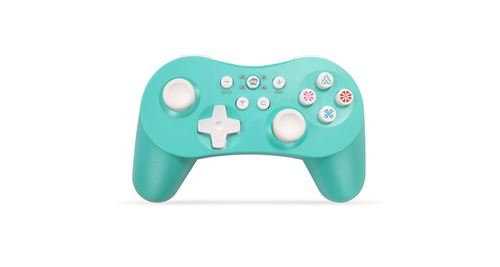 Manette de jeu sans fil bluetooth 5 en 1 pour n-switch / ps3 pour pc / android - vert