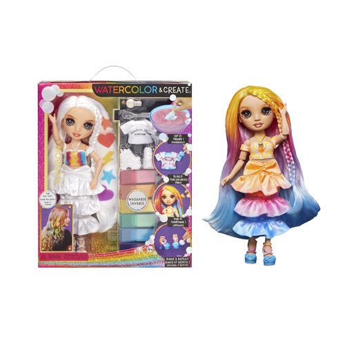 Mga Blanc Poupée Rainbow High Brown Eyes - Image 3